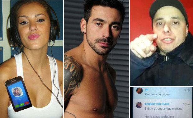 Mariana Diarco, Pocho Lavezzi y "El Dipy". (Foto: Web)