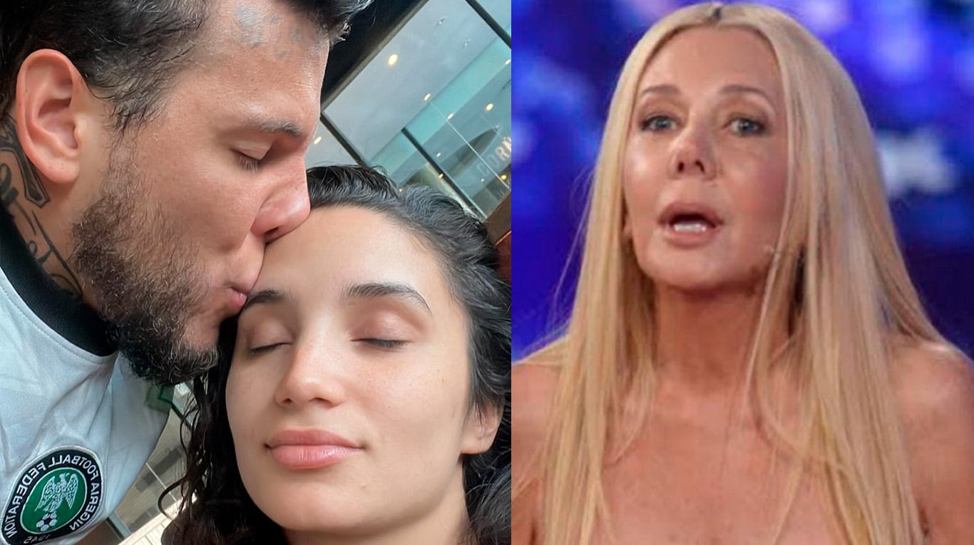 Mariana Nannis reaccionó furiosa ante los dichos de Alex Caniggia y Melody Luz.