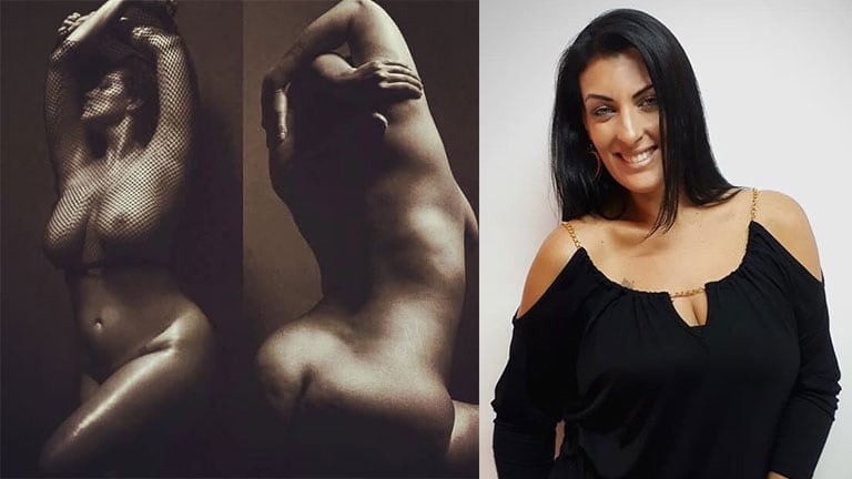 Mariana Petracca publicó una foto con un desnudo artístico en Instagram. (Foto: Instagram)