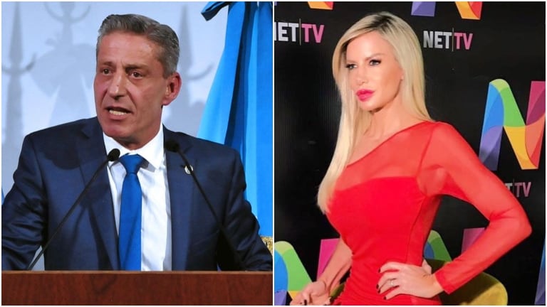 Mariano Arcioni, gobernador de Chubut, negó un romance con Luciana Salazar