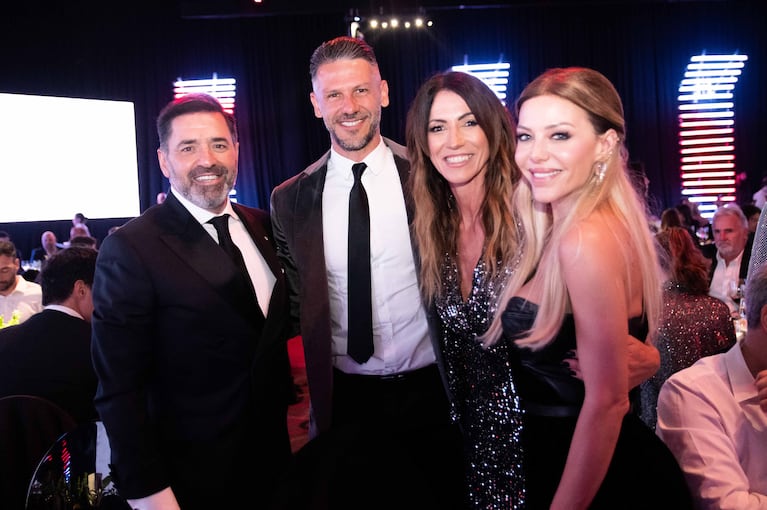 Mariano Iudica, Martín Demichelis, Magui Aicega y Eva Anderson.