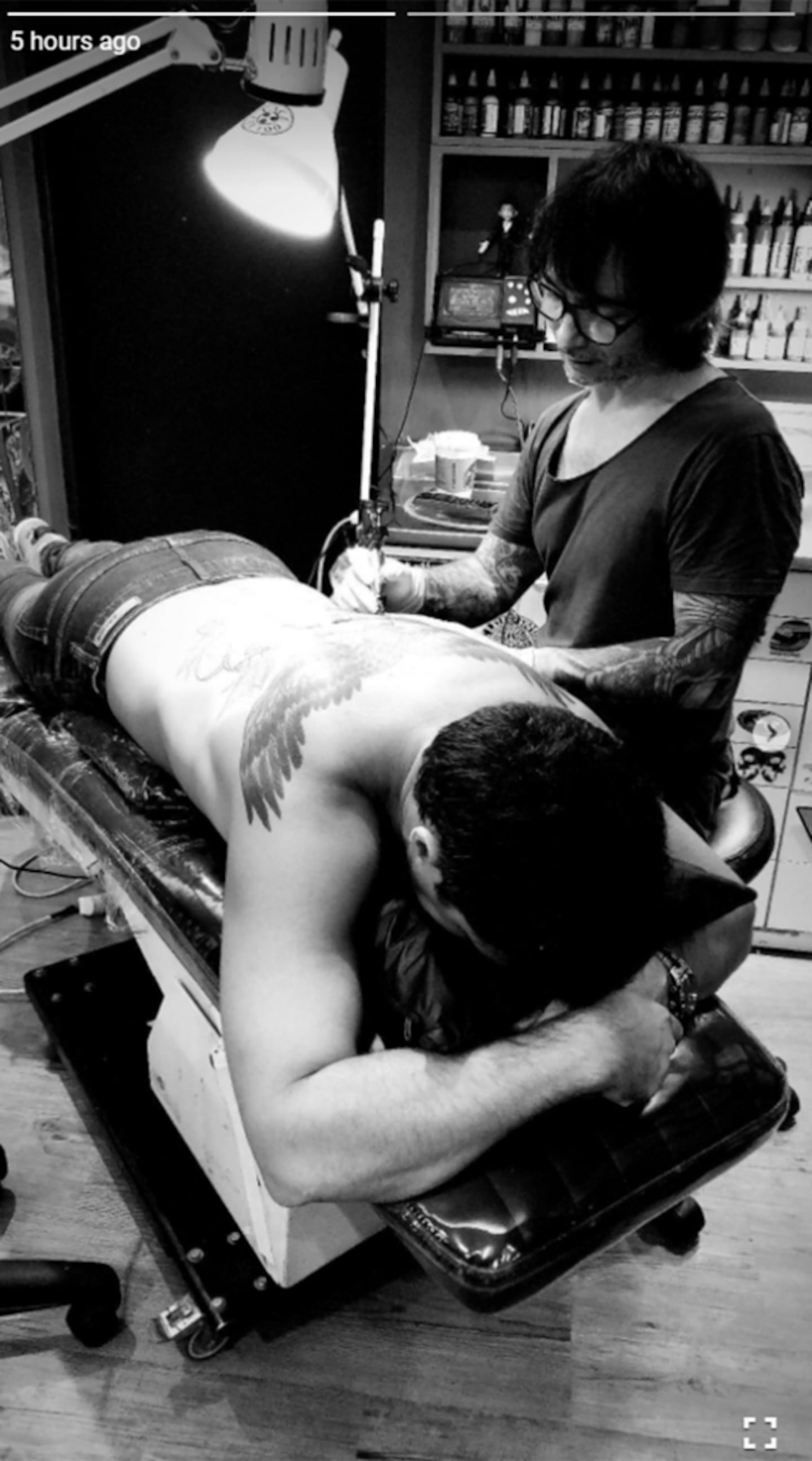 Mariano Martínez mostró el resultado final de su enorme tatuaje en la  espalda, tras más de un año de trabajo | Ciudad Magazine