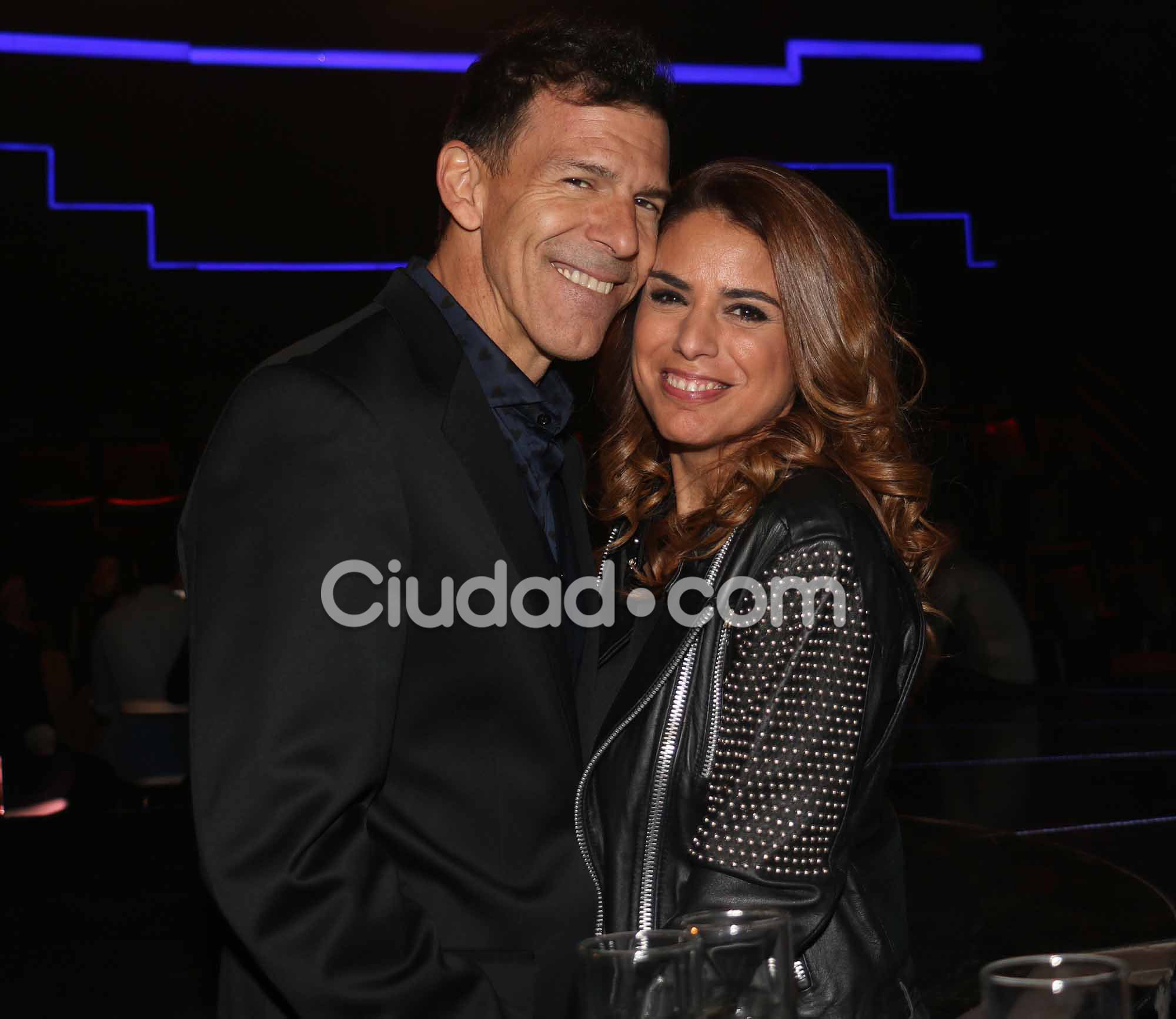 Marina Calabró yMartín Albrecht, su pareja, en la presentación de GH 2016. (Foto: Movilpress-Ciudad.com)