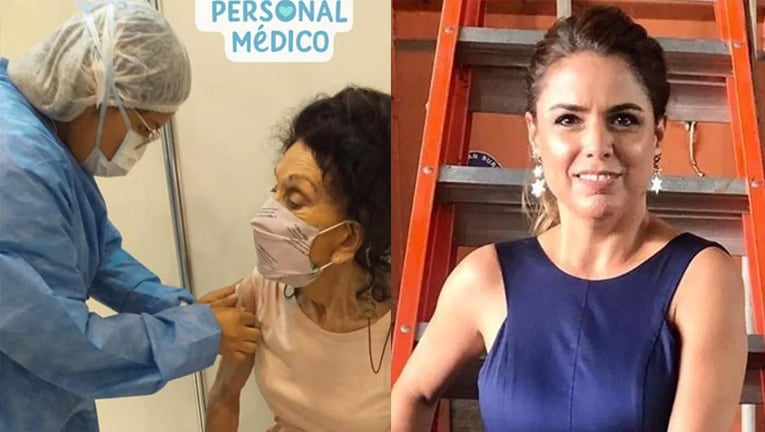  Marina se mostró agradecida con el personal médico.