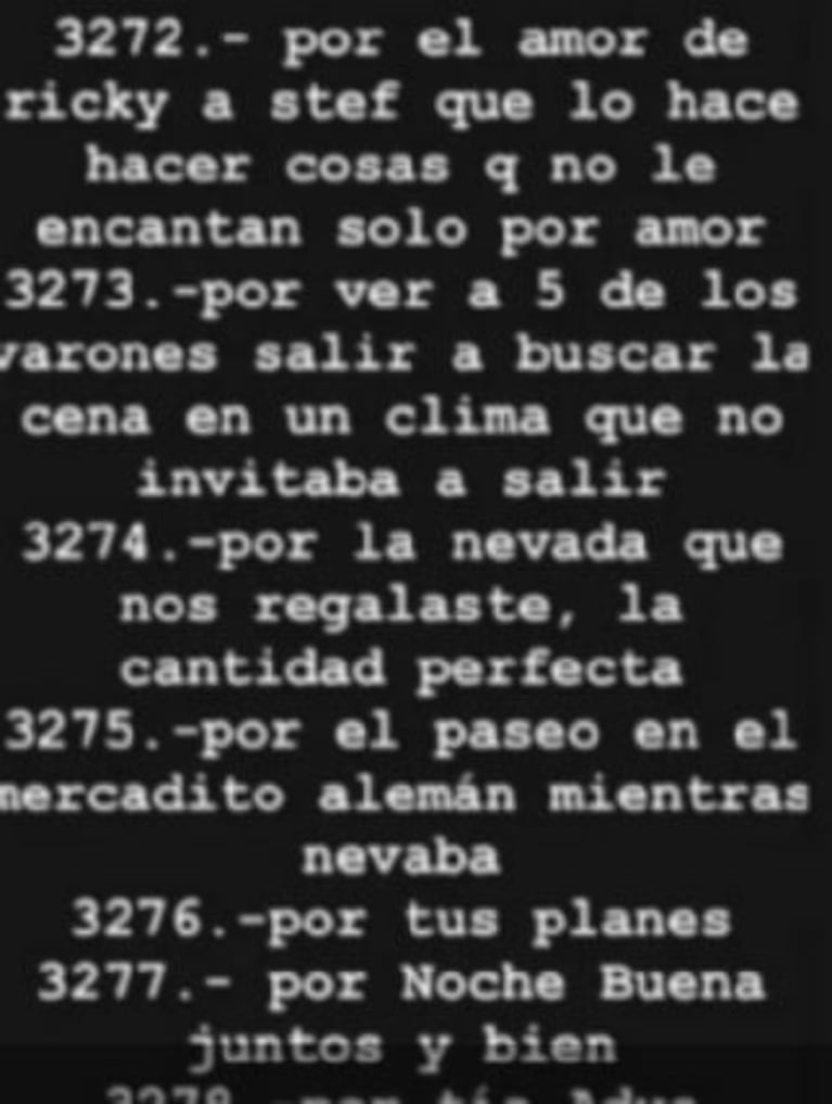 Marlene Rodríguez le dedicó a Stefi Roitman un llamativo "palito" por su relación con Ricky Montaner