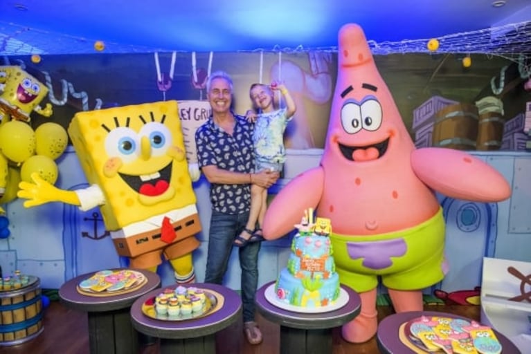 Marley celebró el cumpleaños de Mirko con una increíble fiesta temática Bob Esponja: todas las fotos