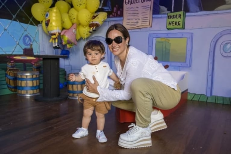 Marley celebró el cumpleaños de Mirko con una increíble fiesta temática Bob Esponja: todas las fotos