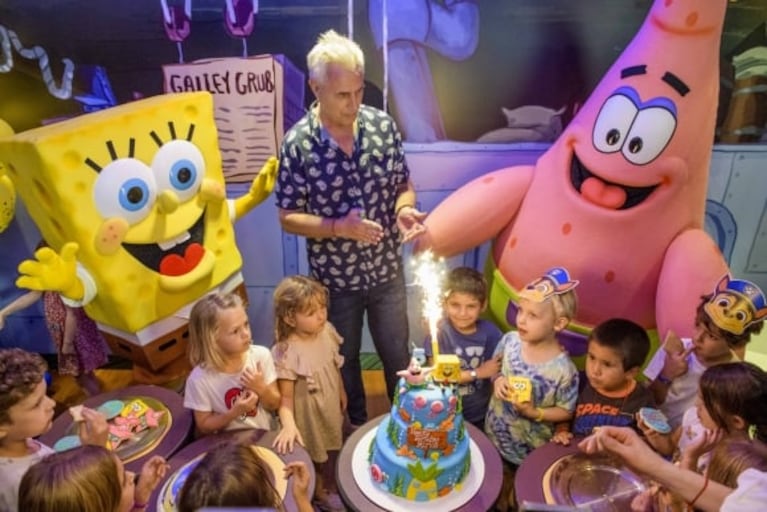 Marley celebró el cumpleaños de Mirko con una increíble fiesta temática Bob Esponja: todas las fotos