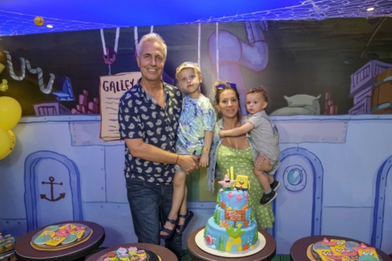 Marley celebró el cumpleaños de Mirko con una increíble fiesta temática Bob Esponja: todas las fotos