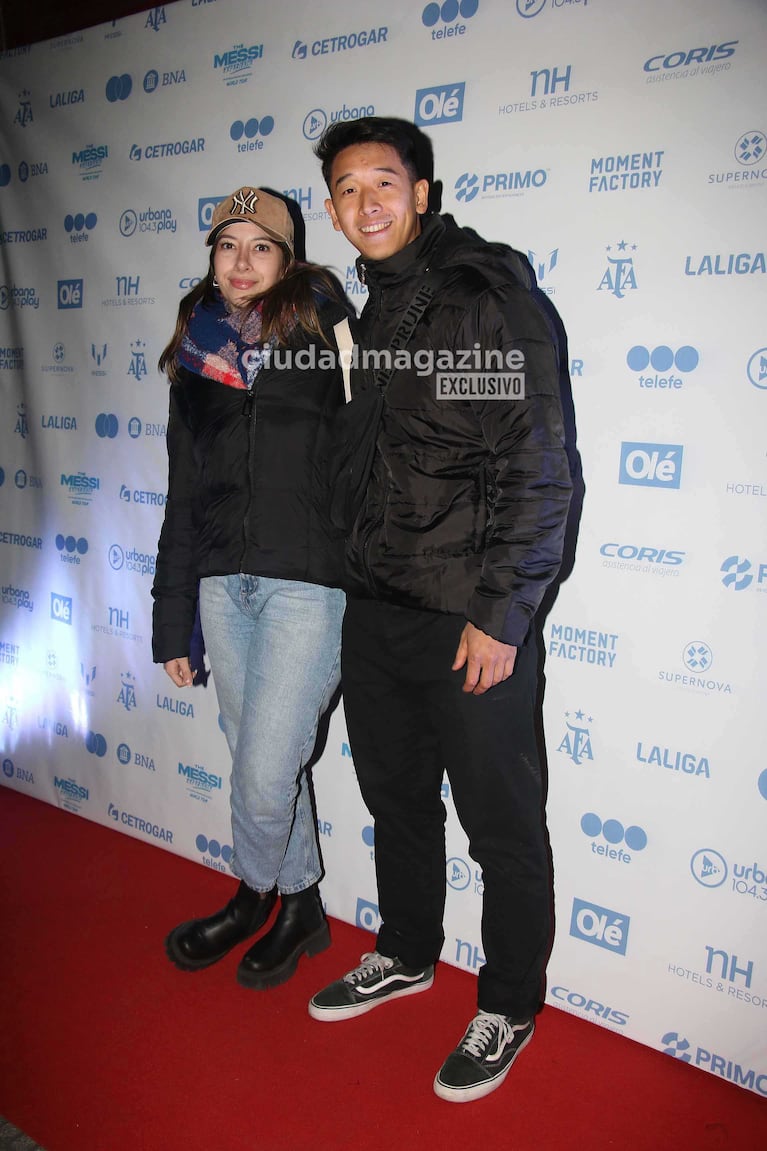 Martín “Chino” Ku y Marisol Saunzaga (Foto: Movilpress)