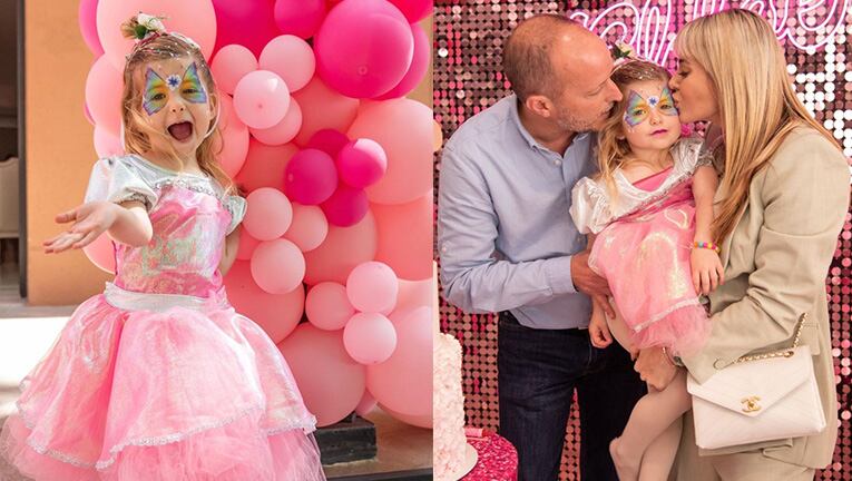 Martín Insaurralde compartió las fotos más lindas del cumple de Chloé, su hija con Jesica Cirio.