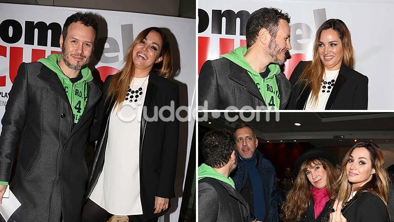 Martín Ortega y Belén Francese, la nueva pareja top en el estreno de Como el culo. (Foto: Ciudad.com / Movil Press)