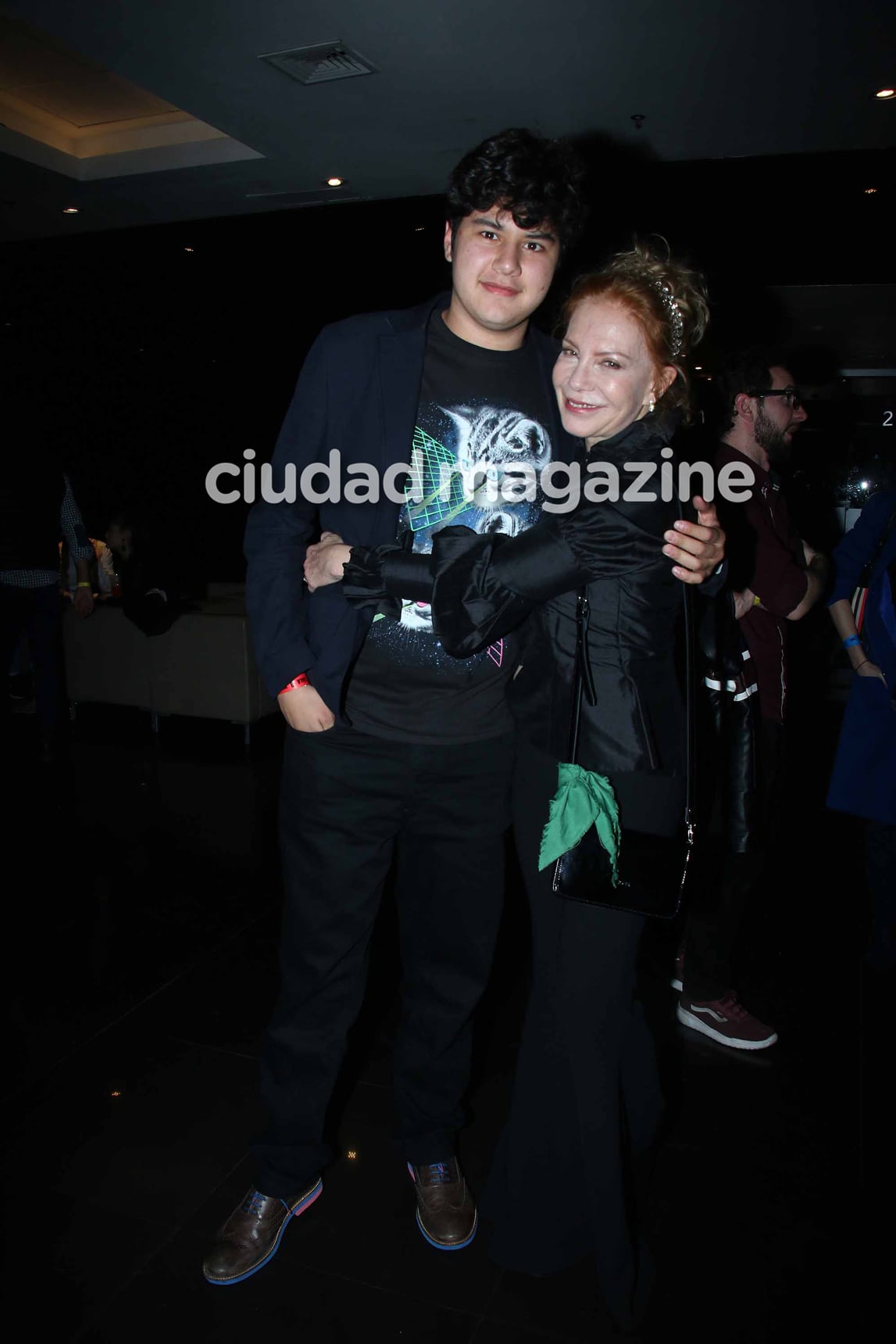 Martín Paz y Cecilia Roth en la avant premier de El Ángel (Foto: Movilpress)