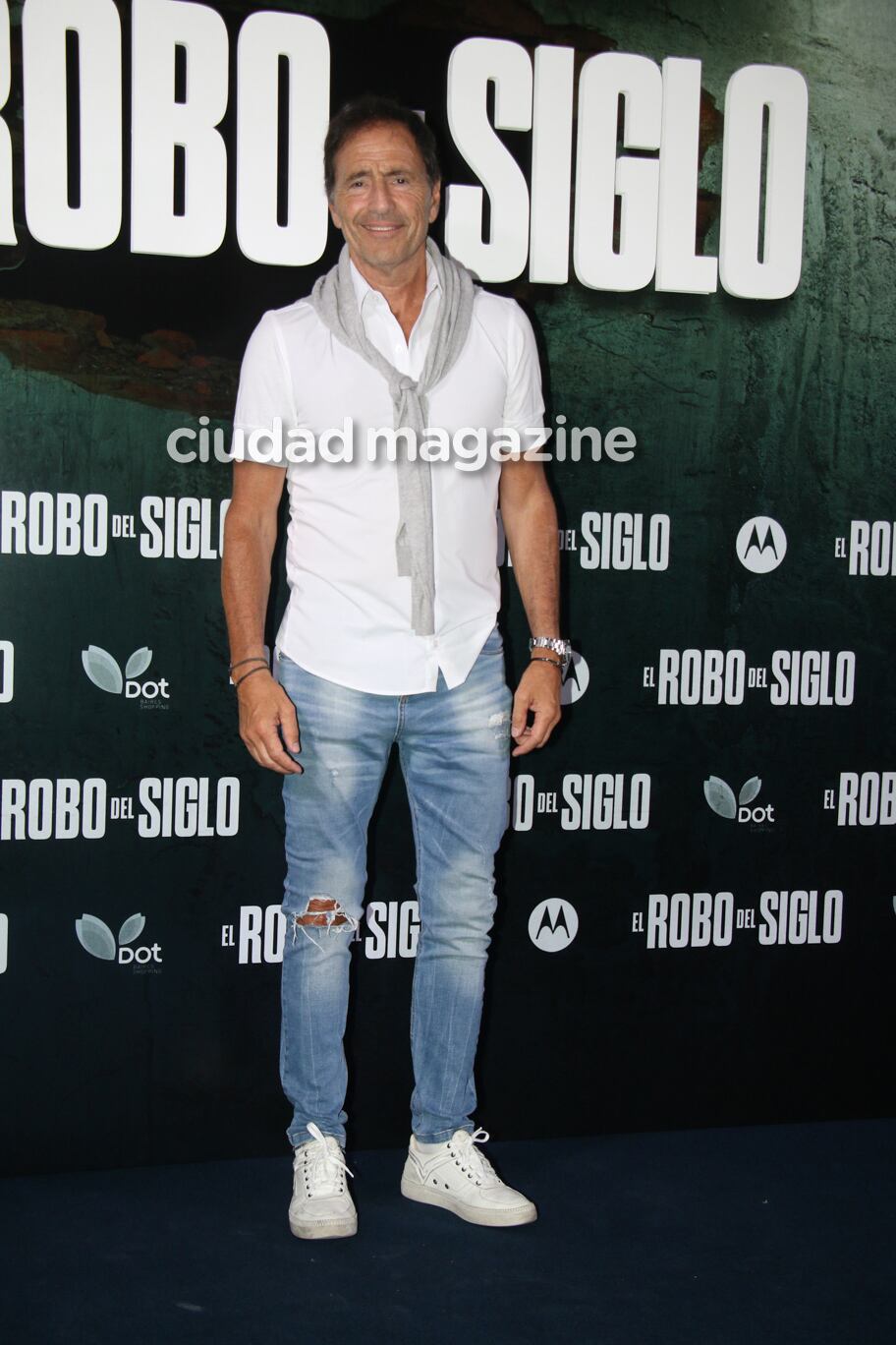 Martín Seefeld en la avant premiere de El Robo del Siglo. (Foto: Movilpress)