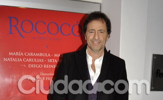 Martín Seefeld fue al estreno de Rococó. (Foto: Jennifer Rubio-Ciudad.com)