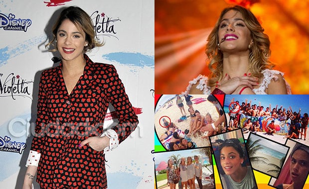 Martina Stoessel habló del futuro de Violetta y de su viaje de egresados (Fotos: Archivo Ciudad.com y Web). 