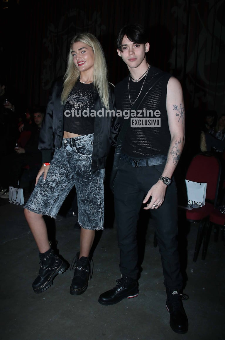 Martita y Felipe Fort en el BAFWEEK (Foto: Movilpress).