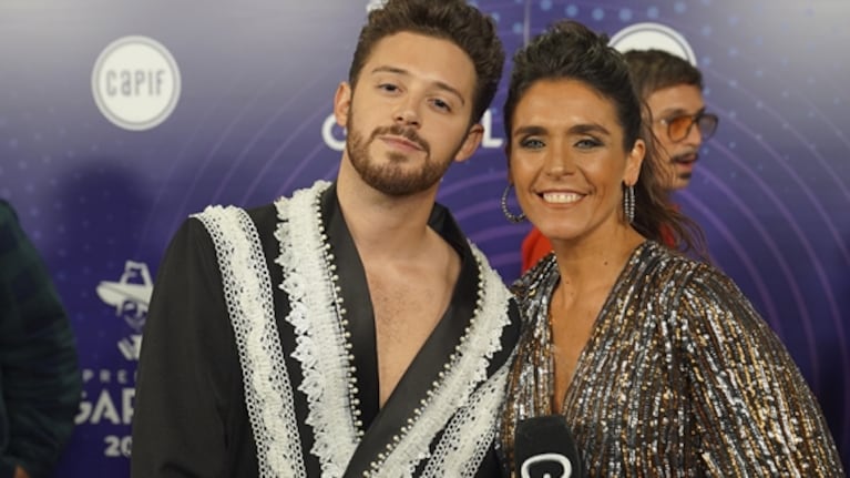 Maru Olivari deslumbró con su look en los Premios Gardel 2022: el álbum de fotos de la conductora de Quiero