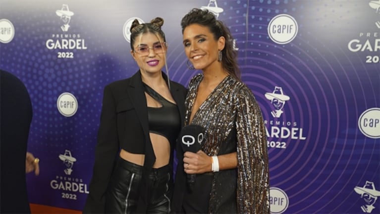 Maru Olivari deslumbró con su look en los Premios Gardel 2022: el álbum de fotos de la conductora de Quiero