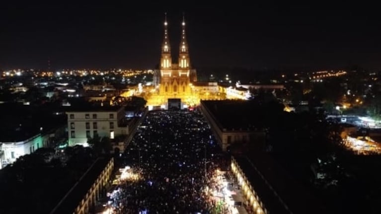 Más de 100.000 personas disfrutaron del show de Luciano Pereyra en Luján