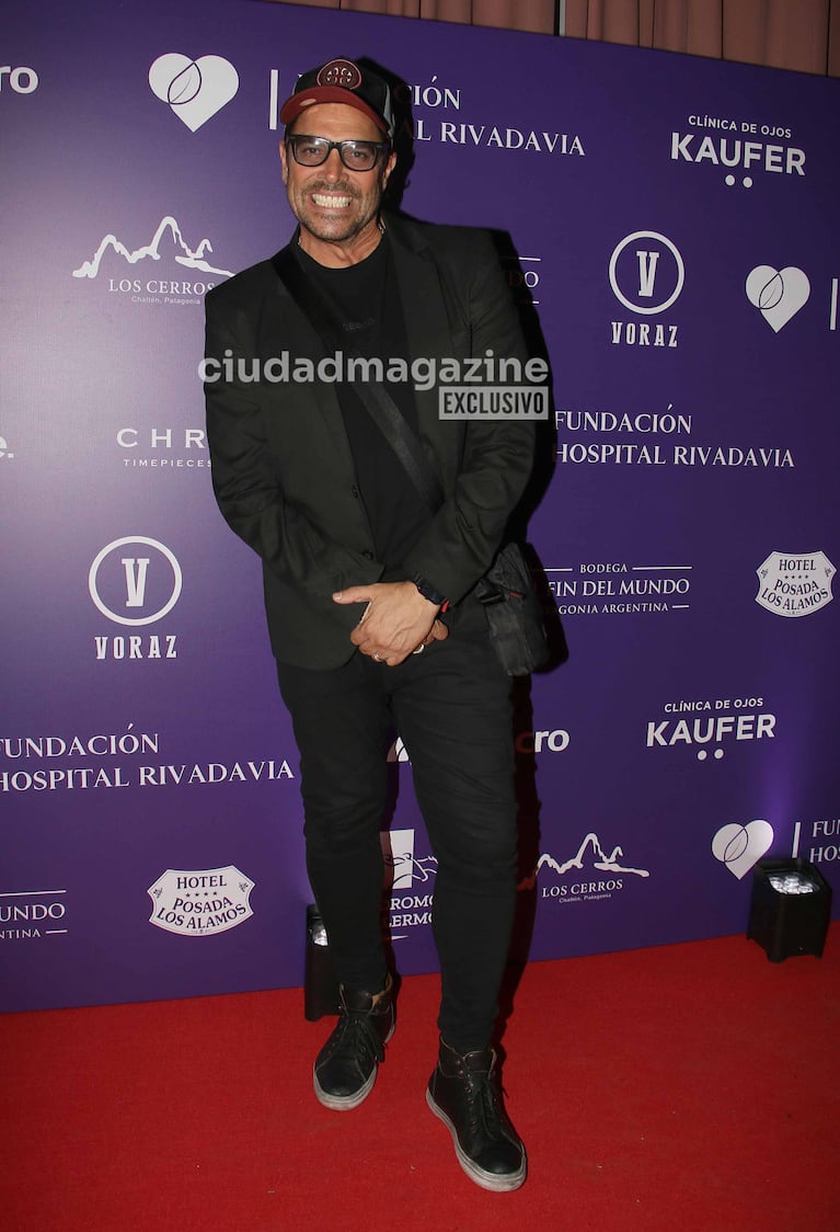 Matías Alé en la gala anual solidaria del Hospital Rivadavia (Foto: Movilpress).