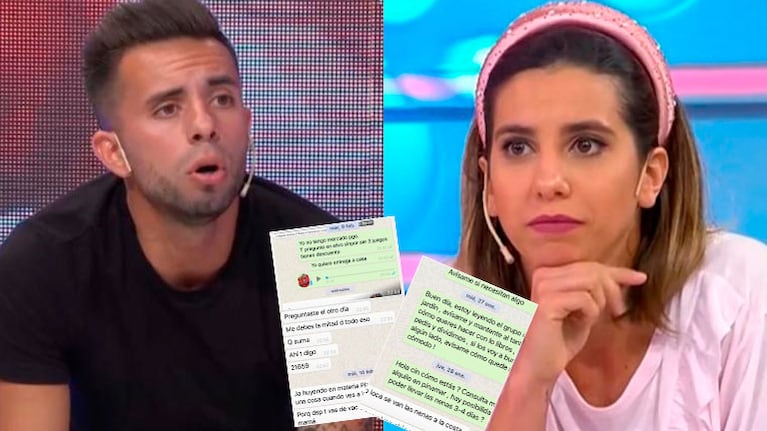 Matías Defederico publicó sus chats privados con Cinthia Fernández tras sus fuertes acusaciones: Nunca dije no puedo