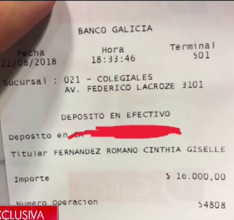 Matías Defederico reveló cuánto dinero le da a Cinthia Fernández y mostró los comprobantes: la llamativa cifra