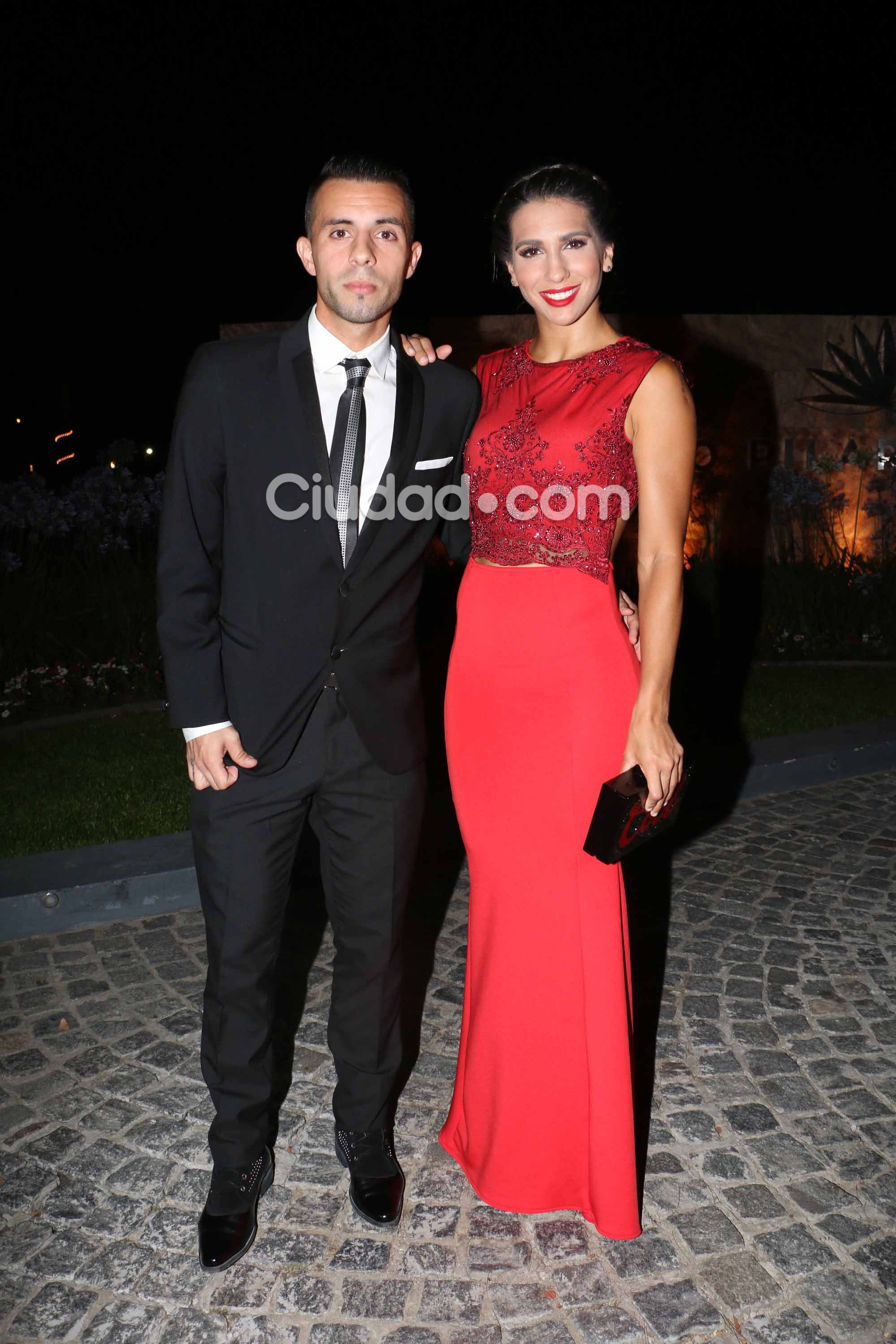 Matías Defederico y Cinthia Fernández en la boda de Tamara Alves y Patricio Toranzo. (Foto: Movilpress - Ciudad.com)