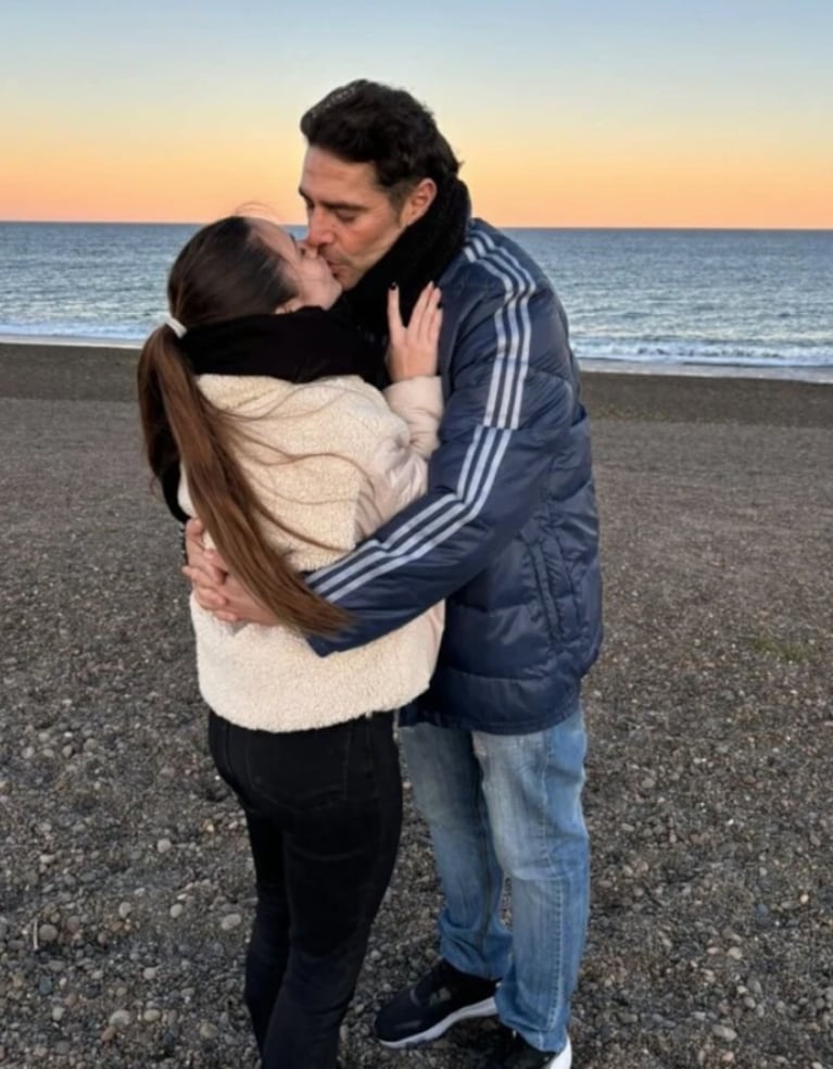 Matías y Martina en Puerto Madryn.