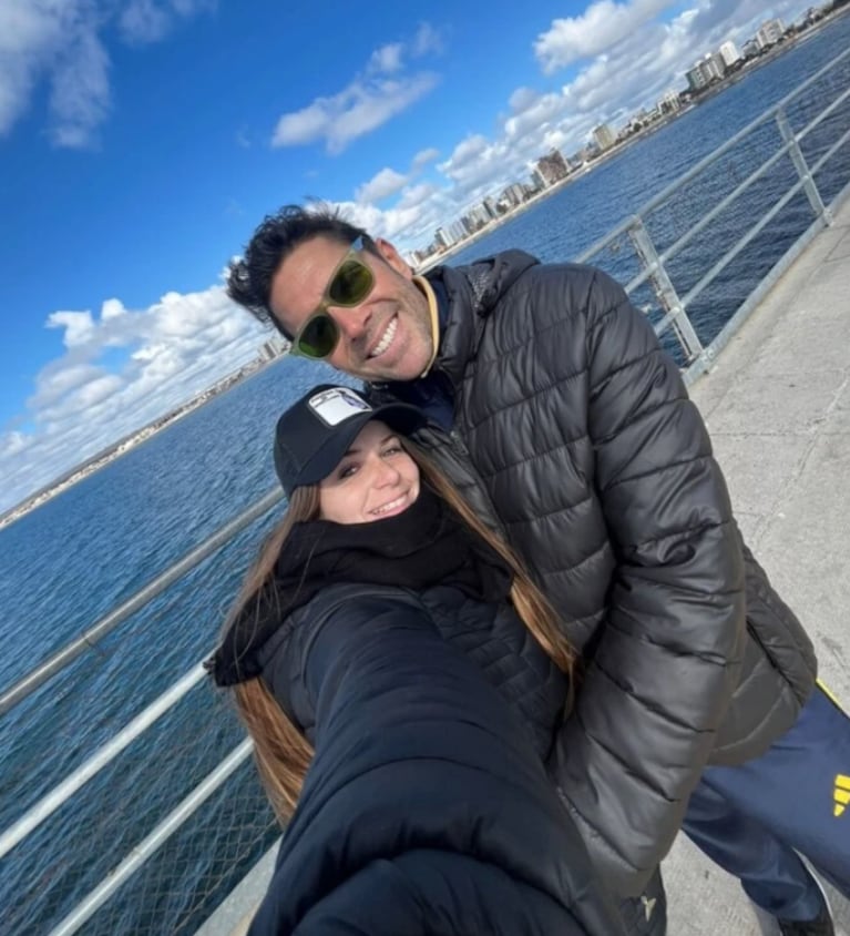 Matías y Martina en Puerto Madryn.