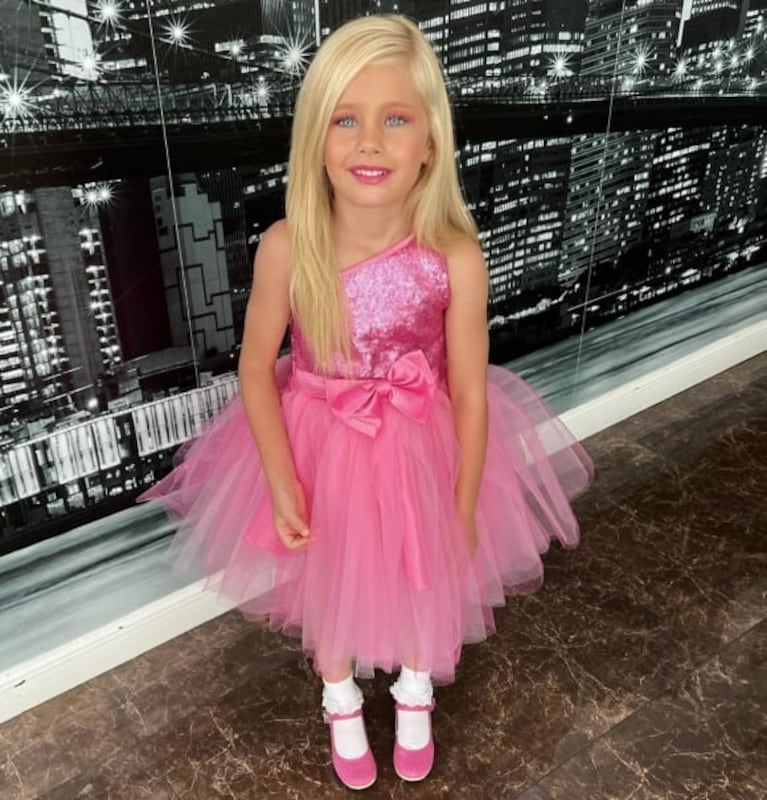 Matilda, la hija de Luciana Salazar, cumplió 5 años y se vistió de Barbie: las fotos