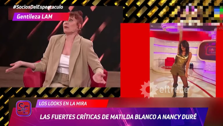 Matilda trató de "putón" a Nancy.