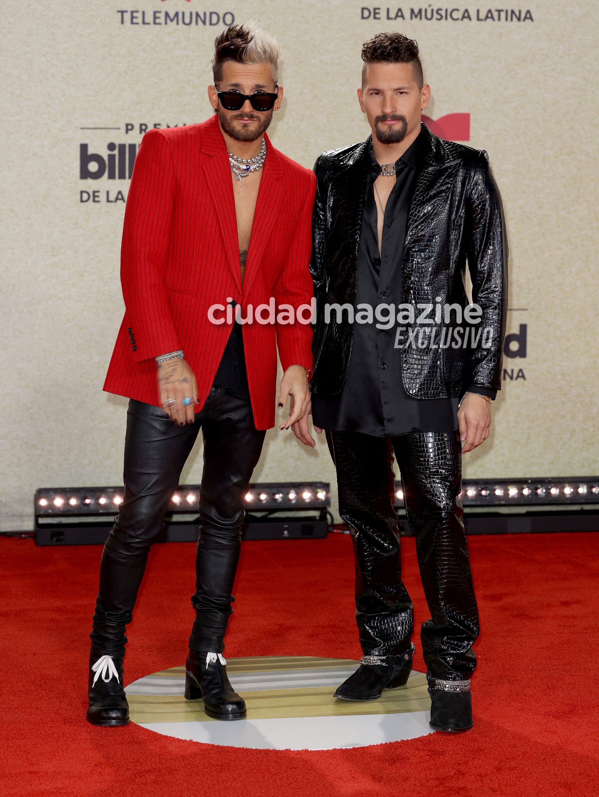 Mau y Ricky, de los más buscados por los fotógrafos (Fotos: AFP).