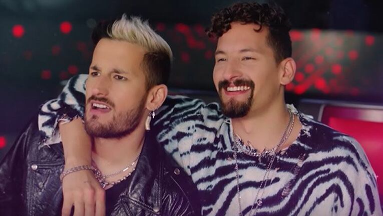 Mau y Ricky le dedicaron un picante mensaje a los haters por su regreso a La Voz Argentina.