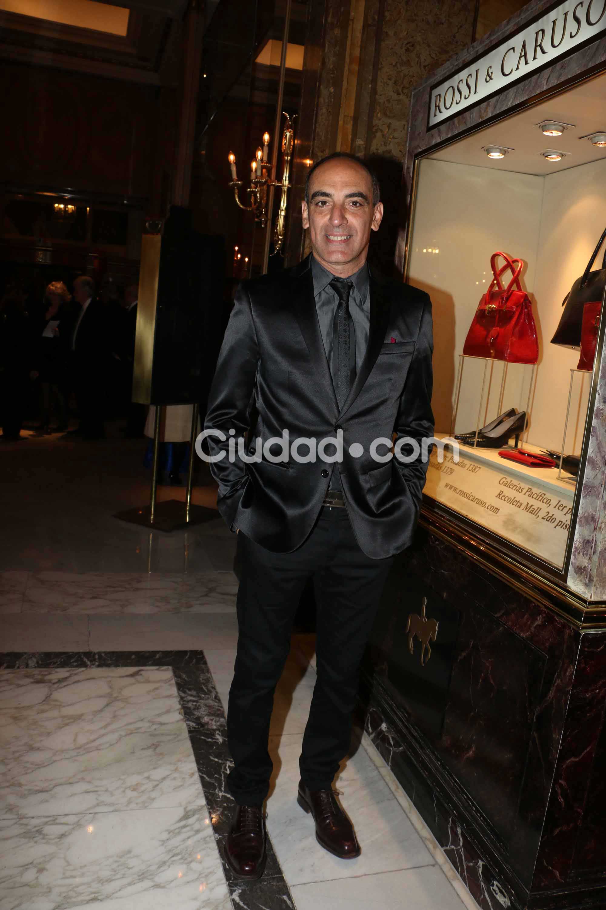 Mauricio Dayub, en la gala de la Casa del teatro. (Foto: Movilpress)