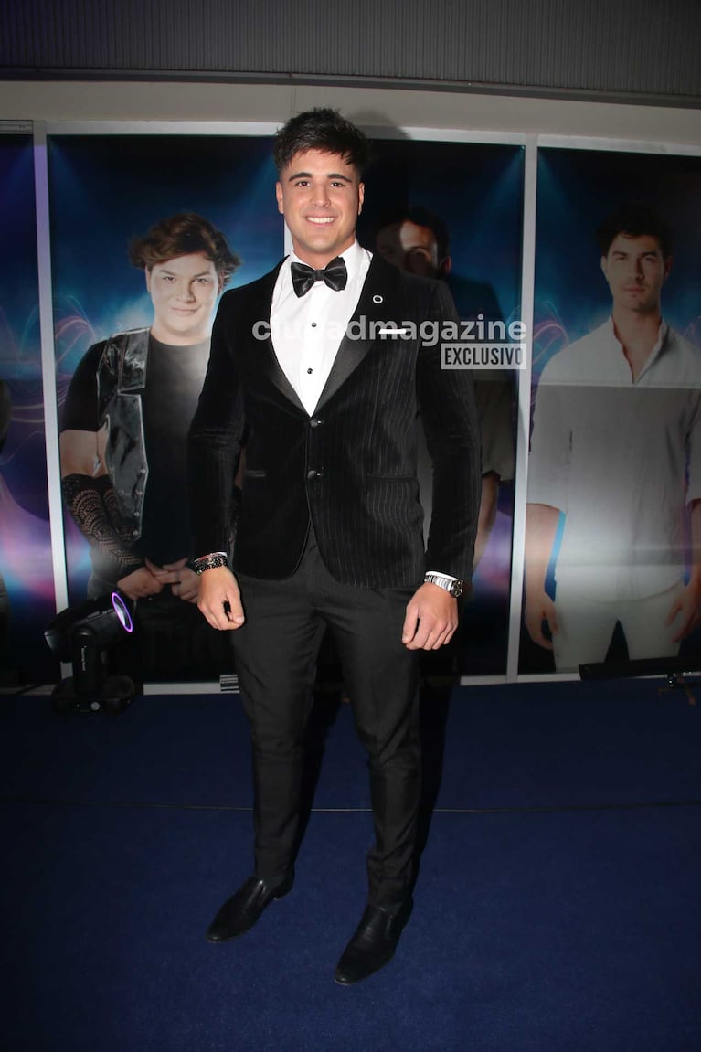 Mauro Dalessio en la alfombra azul de Gran Hermano (Foto: Movilpress)