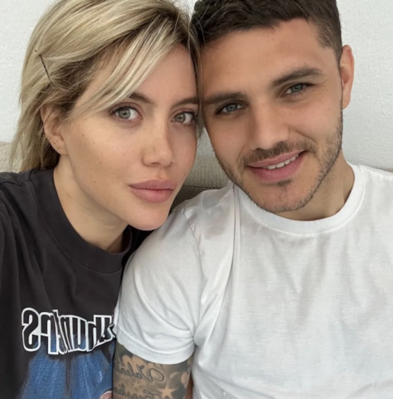 Mauro Icardi compartió el álbum de fotos del festejo de Pascuas con Wanda Nara y sus hijas