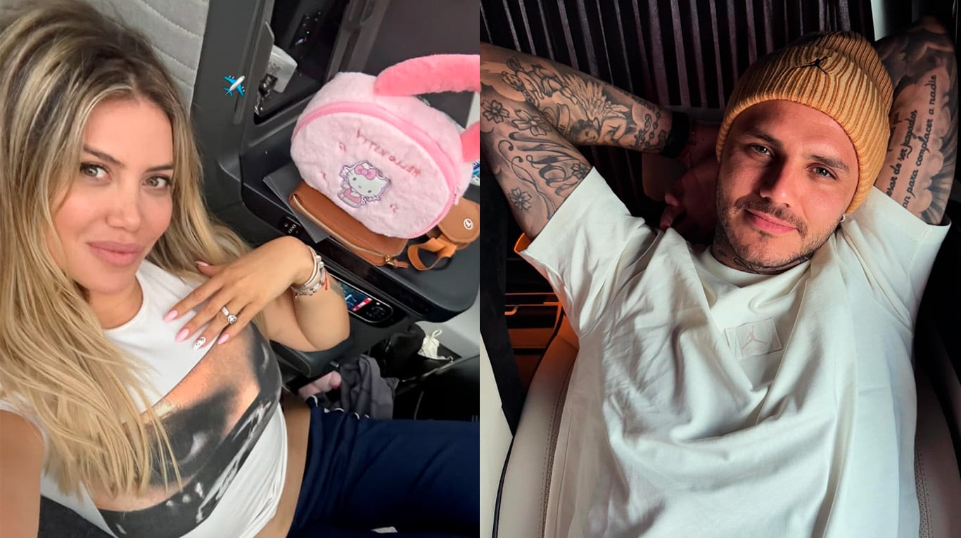 Mauro Icardi compartió un curioso posteo ni bien Wanda Nara aterrizó en Turquía. Foto: IG | wanda_nara | mauroicardi