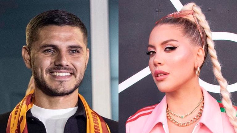 Mauro Icardi irrumpió en un vivo de Wanda Nara para dejarle un inesperado mensaje