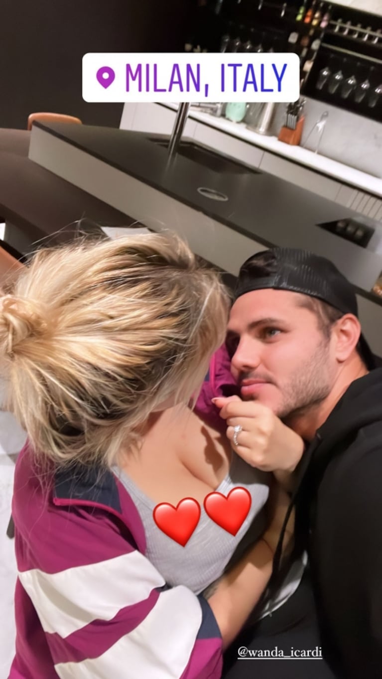 Mauro Icardi saludó a Wanda Nara con un posteo que desconcertó a sus seguidores: "Feliz día mamucha"