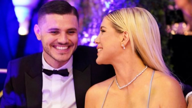 Mauro Icardi sorprendió a Wanda Nara con una apasionada declaración de amor.