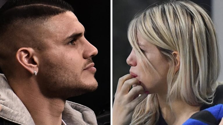 Mauro Icardi y Wanda Nara