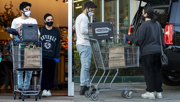 Max y Demi salieron a hacer las compras. Fotos: The Grosby Group