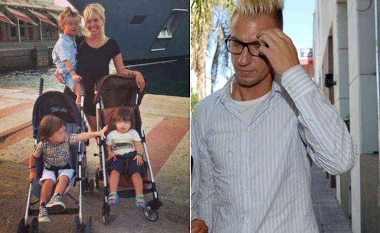 Maxi López restituyó a sus hijos luego de las vacaciones. (Foto: Web)