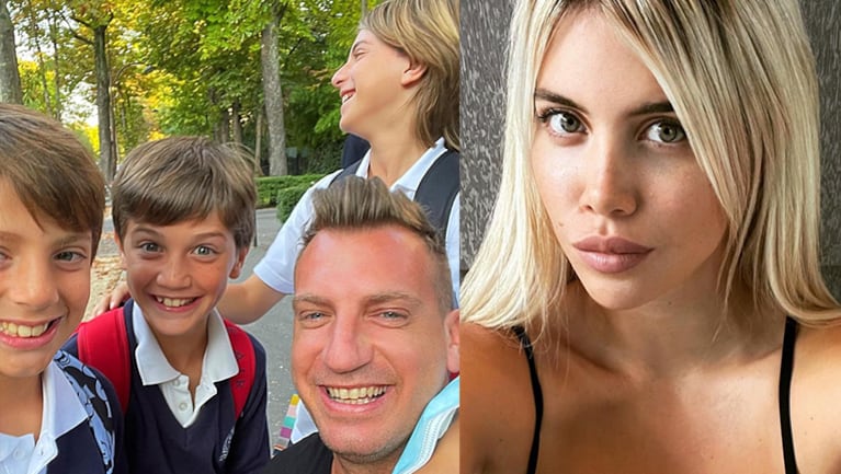 Maxi López se mostró nuevamente con sus hijos tras las fuertes declaraciones de Wanda Nara.