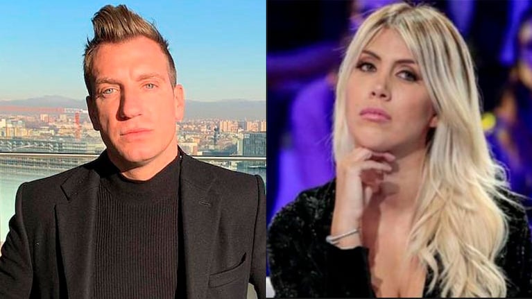 Maxi López y Wanda Nara