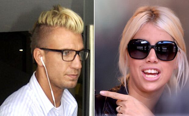 Maxi López y Wanda Nara, en plena batalla legal. (Fotos: archivo Ciudad.com y Web)