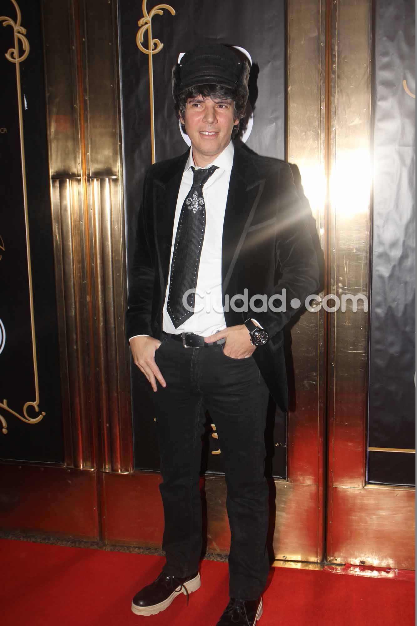 Maxi Trusso, en los Premios Gardel 2015. Foto: Movilpress.