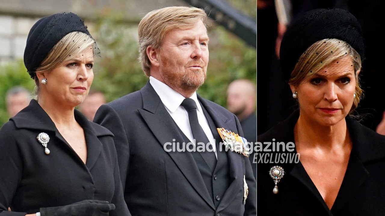 Máxima Zorreguieta estuvo en el último adiós a la reina Isabel II: las fotos