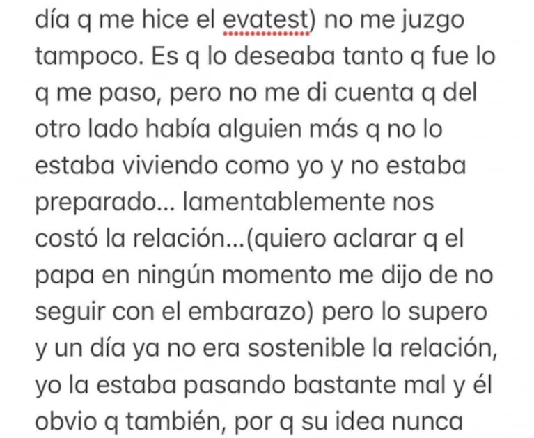 Maypi Delgado se separó a un mes de anunciar que va a ser mamá: "Era el gran sueño de mi vida, pero no el suyo"